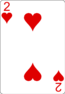 Two of Hearts