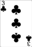 Three of Clubs