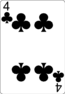 Four of Clubs