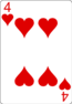 Four of Hearts
