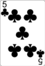 Five of Clubs