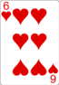 Six of Hearts