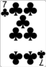 Seven of Clubs