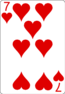 Seven of Hearts