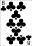 Eight of Clubs