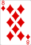 Eight of Diamonds