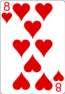 Eight of Hearts