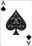 The Ace of Spades NFT card